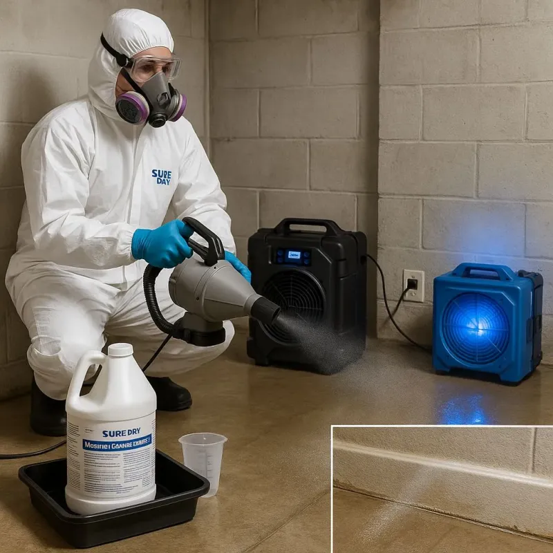 Sanitization and Odor Removal process in West Stockbridge, MA