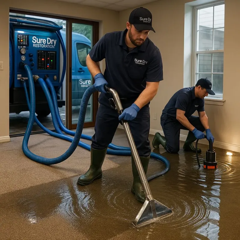 Water Extraction and Removal process in West Stockbridge, MA